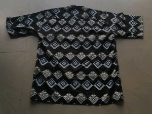 Zara Geometric Print Shirt