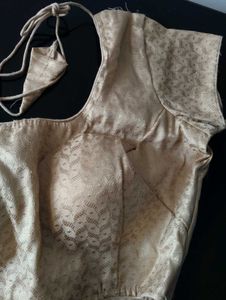 Elegant Gold Blouse