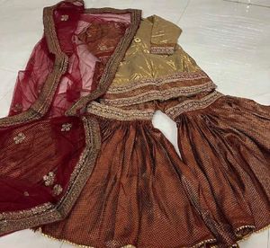 Elegant Ethnic Sharara Suit(Fixed Price)