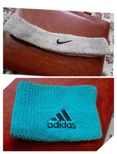 Nike & Adidas Head-Wrist bands