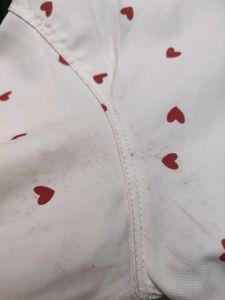 Love Print Beige Shirt