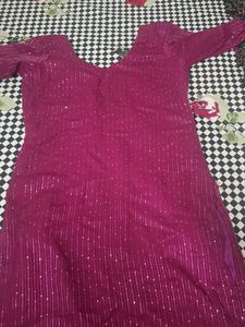Striped Sparkle Dress