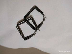 Square Hoop Earrings