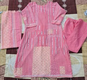 Pink Kurta Set