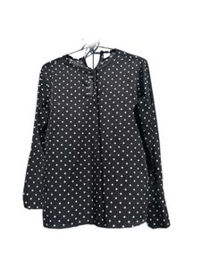 Polka Dot Blouse Shirt Top Office Wear