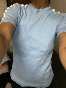 Blue Striped Tee