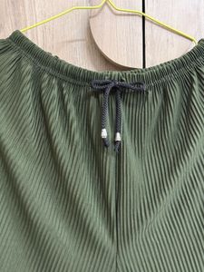 Olive Green Palazzo Pants