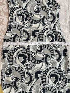 Paisley Print Sleeveless Dress