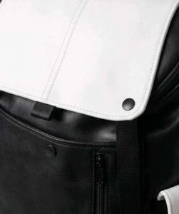 Stylish Black &amp; White Backpack