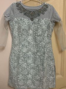 Elegant Embroidered Kurta