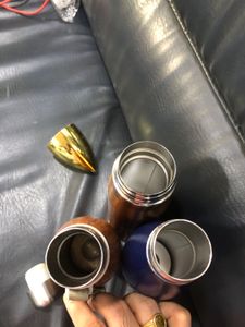 Assorted Stainless Steel Water Bottles - Set of 3