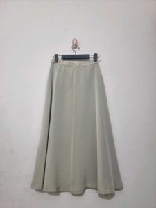 Beige Midi Skirt (Imported)