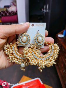 Heavy Pearl Earring