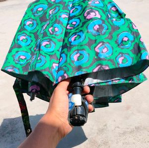 Floral Patterned Umbrella