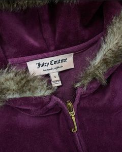 *Sale* Juicy Couture Y2K hooded Zipper