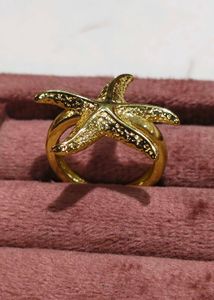 Ocean Sea Beach Starfish Ring