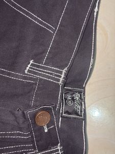 BLACK CARPENTER CARGO PANTS