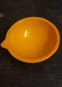 Colourful Aluminum Diyas,Set Of 6.