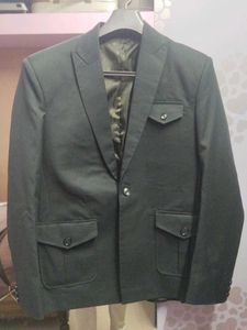 Men's Dark Green Blazer