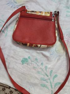 Red Sling Bag