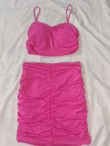 Pink Two-Piece Set