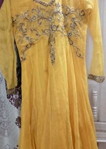 Zardozi Work Gown