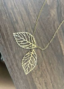 Gold Leaf Necklace