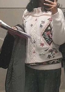 Pretty grandma sweater