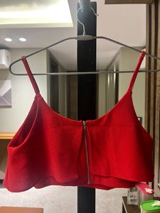 Forever 21 Red Crop Top