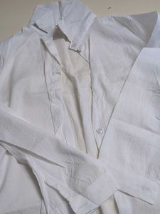 White Casual Shirt
