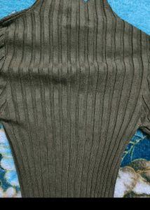 Women Ribbed knitted Stretchable Top
