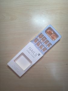 Store2508 Press on French Nails Set 24 Pcs
