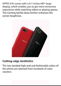 Oppo A1K Phone📞