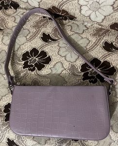 Aesthetic Lavender scale shaped shoulder bag🫶