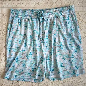 Cute Patterned Lounge Shorts Set
