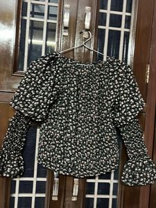 Floral Smocked Top