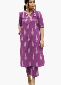 🆕🎉Brand New Elegant Purple Kurta Se🎉🆕t