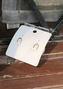 Oversized Rainbow Pearl Easy Back Closure Earrings