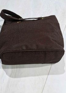 Da Milano Brown Tote Bag