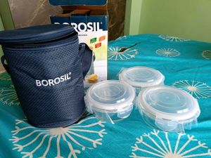 Borosil Glass Lunch Box Set