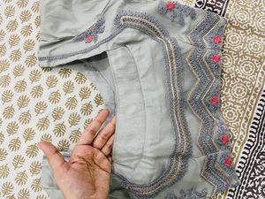 Lehenga Choli | Lehenga | Blouse | Grey Lehenga | Indian Wear | Wedding Dress | Dress