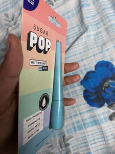 Sugar Pop Matte Blue Eye Liner