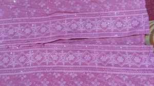 Pink Embroidered Kurta