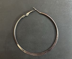 Silver Hoop Earrings