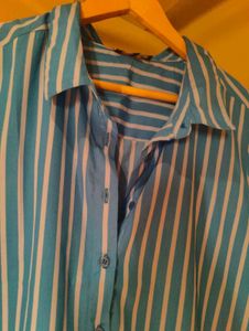Striped Blue Top