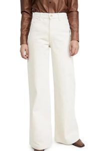 Wide Leg White Pants