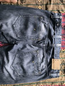 Distressed Denim Jeans