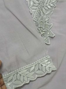 Salwar Set With Lace Work - M Size