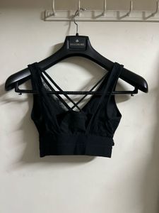 Black Lace Bralette Top
