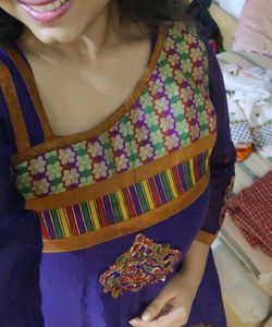 Beautiful Purple Kurti 💜